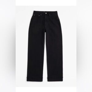 Abercrombie 90s relaxed high rise Jean curve love